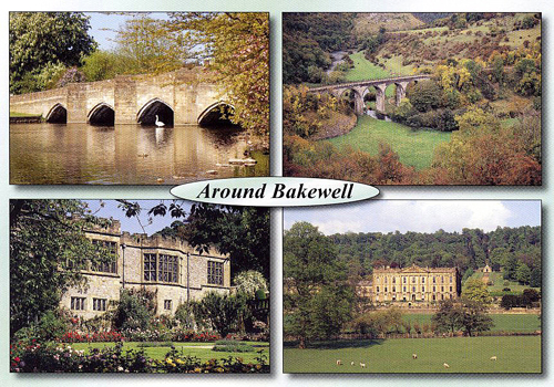 Around Bakewell A5 Greetings Cards